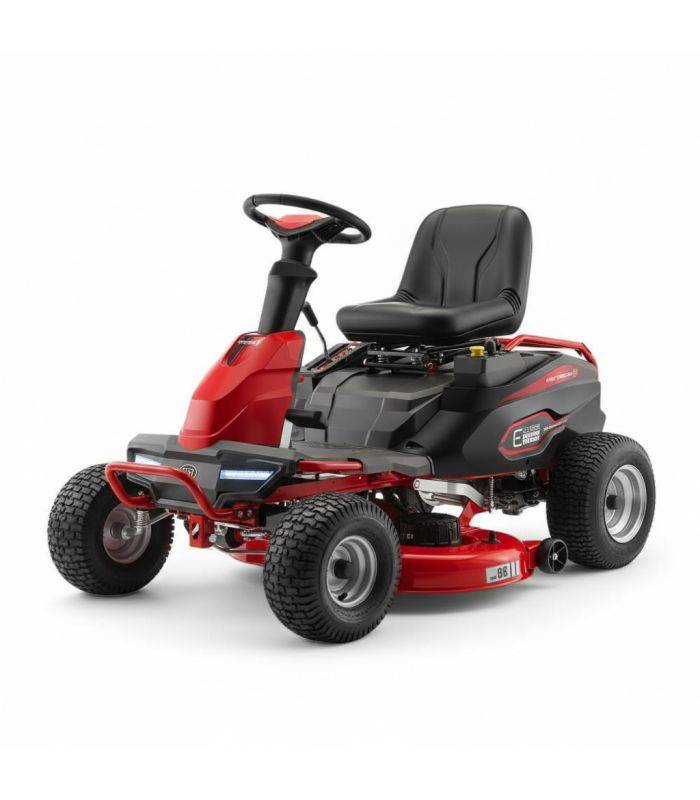 popster - Tondeuse électrique autoportée 98 cm, 1500 à 3000 m², mulching - POPSTER BRM148S-98 - Image 1