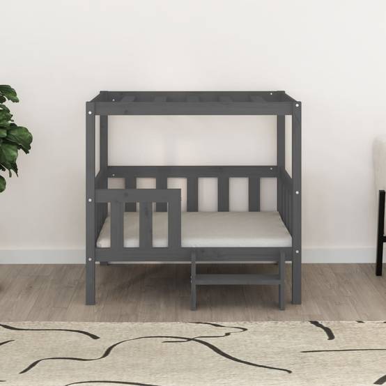 Panier bois gris 95,5 x 73,5 x 90 cm - Prolenta premium p364.2 - Image 3