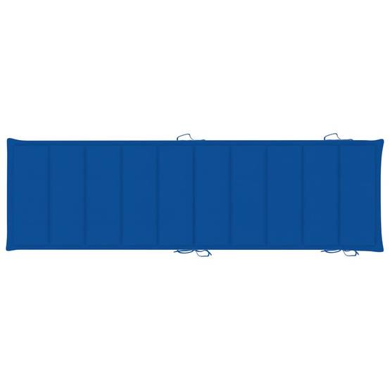 Lot de 2 Bain de soleil - Transats - Chaises longues avec table et coussins Acacia solide - MEUBLE PRO-JU6716 - Image 10