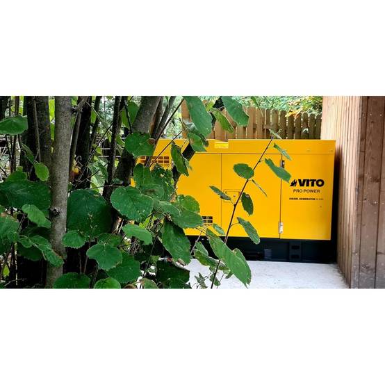 Groupe electrogène 50kVA Diesel Triphasé Monophasé AVR ATS Démarrage Automatique Autonomie 10h VITO Professional - Image 5