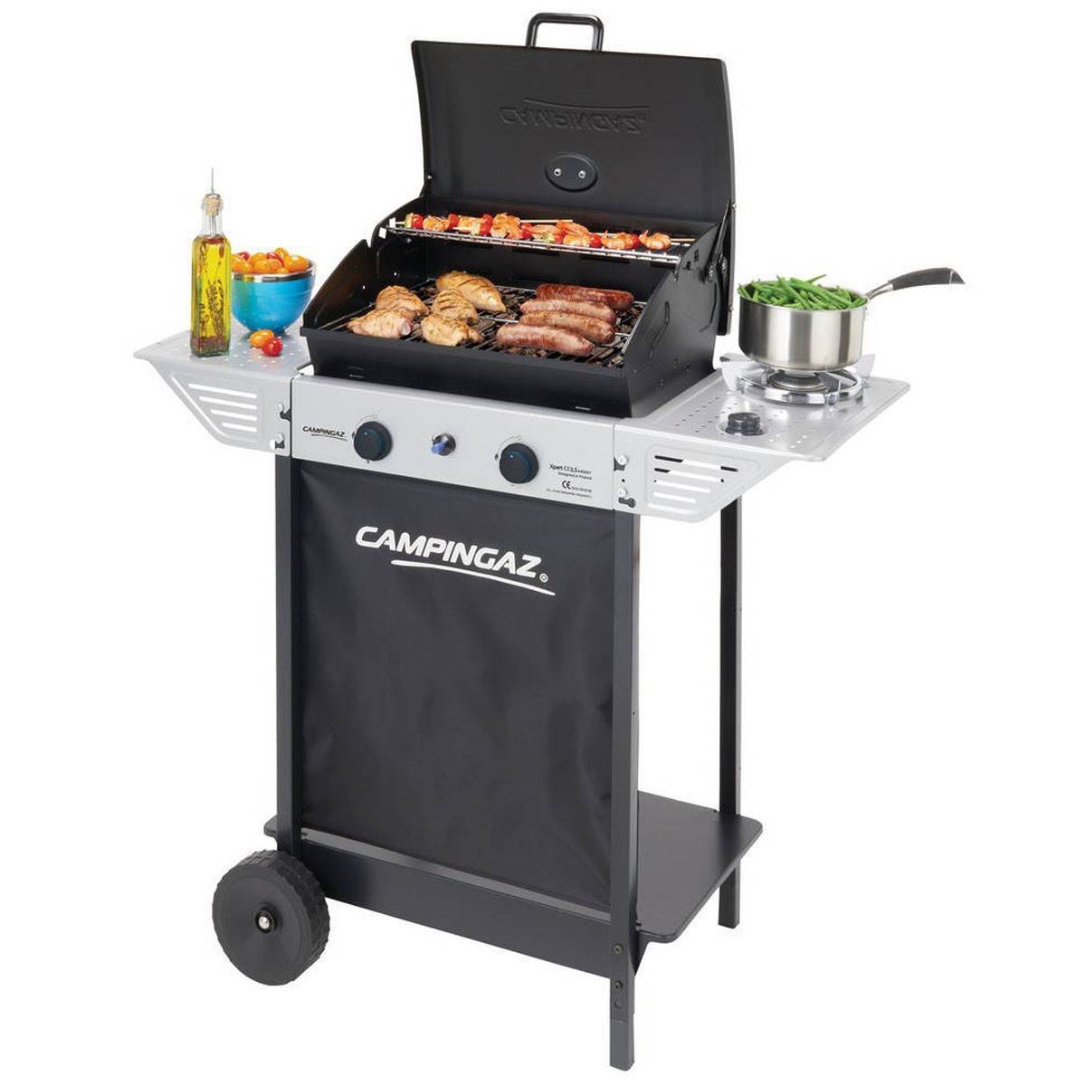 Campingaz - Barbecue gaz grill 9.2 kW XPERT100LS CAMPINGAZ Cuisson pierre de lave - Imagen 2