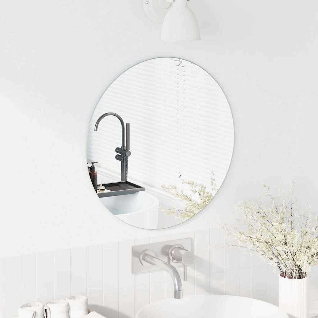 Miroir mural Rond Ø 50 cm verre trempé Maison Chic - Image 3