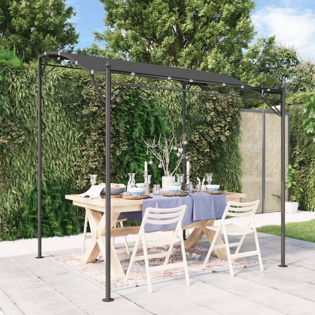 Store banne | Auvent anthracite 2x2,3 m 180 g/m² tissu et acier Maison Chic - Image 2