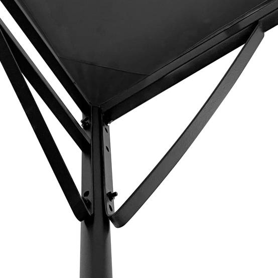 Store banne | Auvent anthracite 2x2,3 m 180 g/m² tissu et acier Maison Chic - Image 7