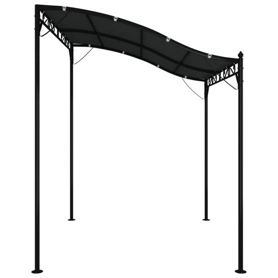 Store banne | Auvent anthracite 2x2,3 m 180 g/m² tissu et acier Maison Chic - Image 4