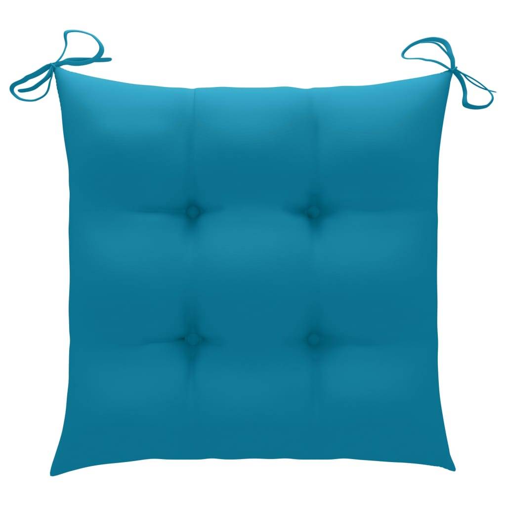 Chaises de jardin lot de 4 teck bleu clair 58 x 60 x 90 cm - PANGIVO - Image 9