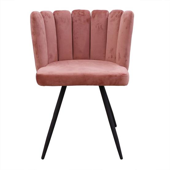 The Home Deco Factory - Chaise design effet velours Ariel - The Home Deco Factory - Image 2