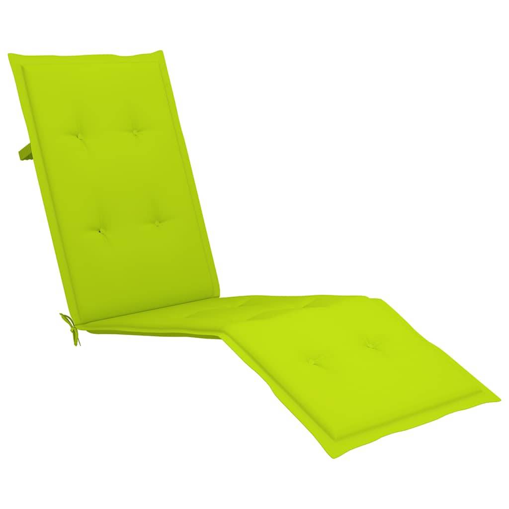 PANGIVO - Chaise longue d'extérieur bois d'acacia vert vif 167 x 56 x 75 cm - PANGIVO - Image 6