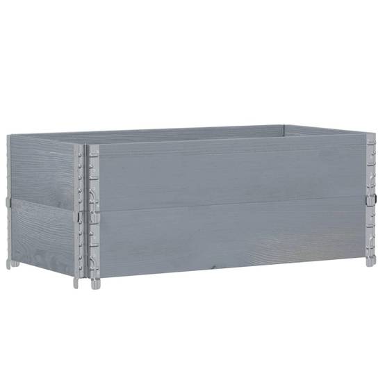 Jardiniere plastique Vince Vert 100 X 50 X 41 cm - Prolenta Premium - Image 2