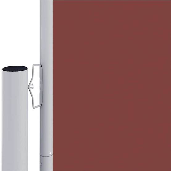 Store banne | Auvent latéral rétractable Marron 200x1000 cm Maison Chic - Image 3