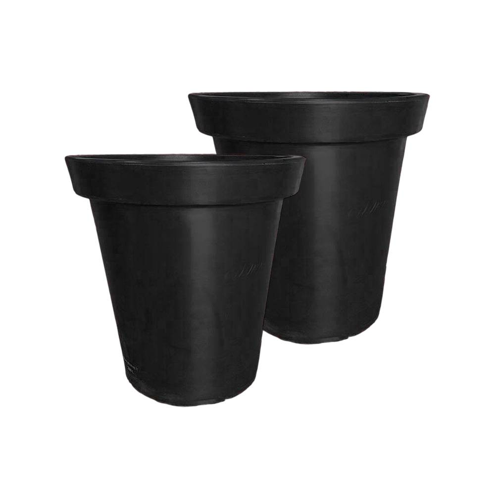 Plast'Up Rotomoulage - Pot de fleurs rond xxl delight 75l- lot de 2 - Image 1