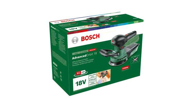 Bosch - Ponceuse excentrique BOSCH PAdvanced Orbit 18 - Sans batterie ni chargeur - 06033D2100 - Imagen 3