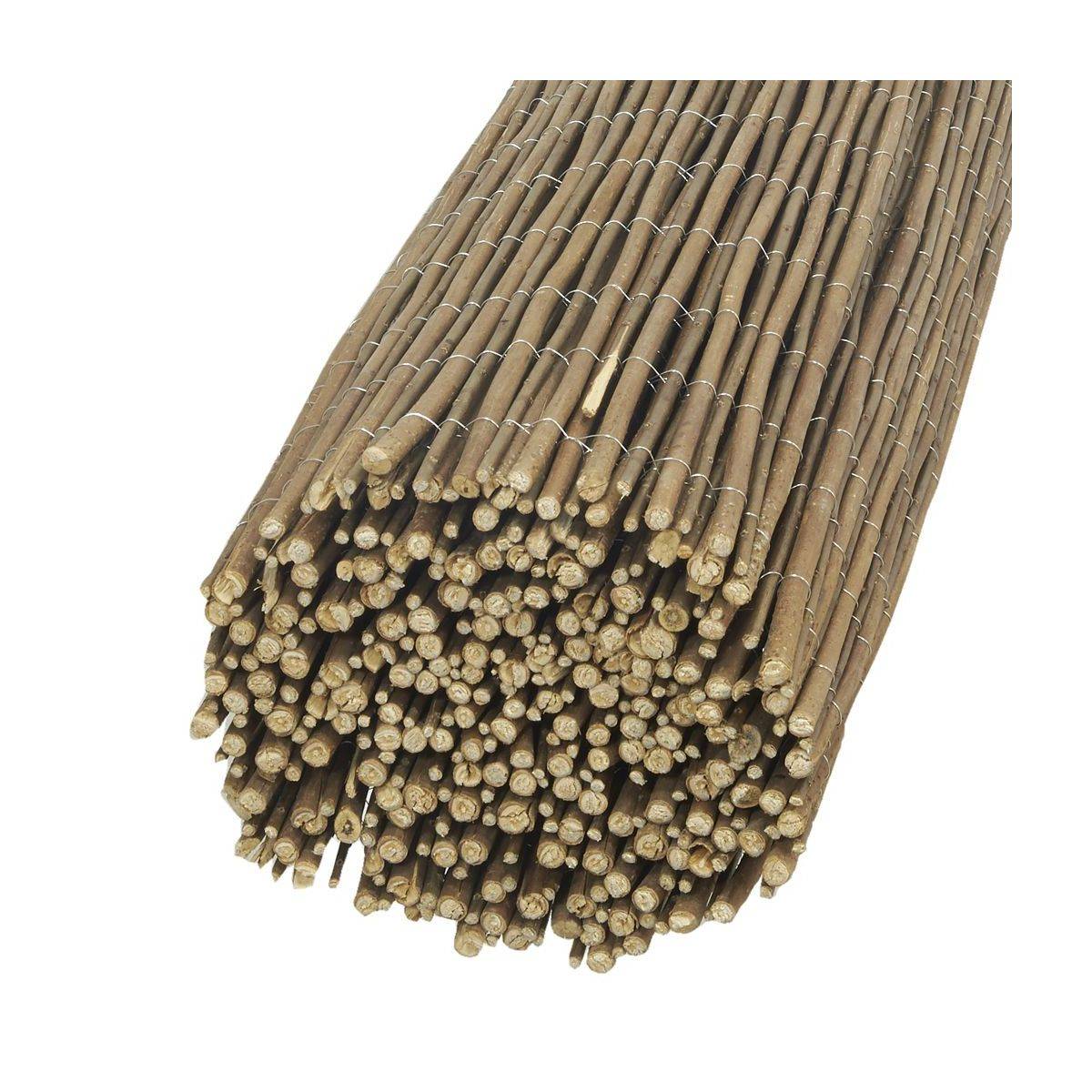 Jardindeco - Canisse en osier naturel 2 x 5 m - Imagen 1