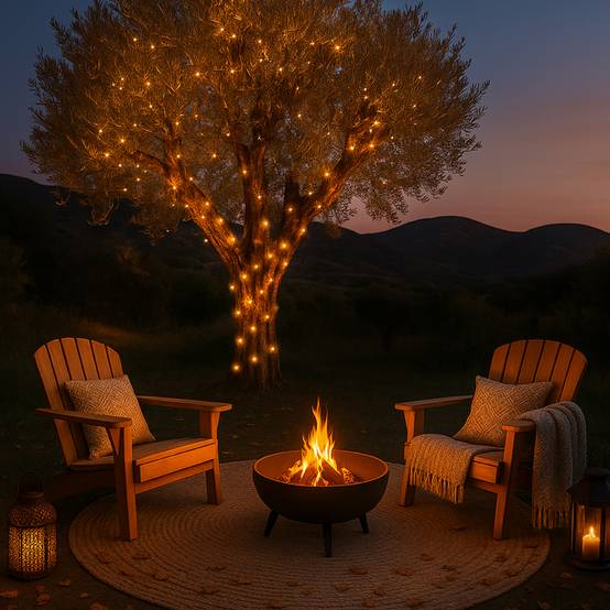 Guirlande solaire extérieur lumineuse jardin, terrasse - Ampoules LED 8 modes - 7 m - Blanc chaud - Linxor - Image 6