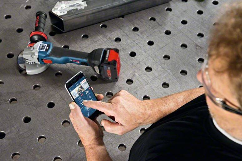 Bosch - Meuleuse angulaire BOSCH GWS 18V-10SC Professional Solo Click & Go - Sans batterie ni chargeur - 06019G340B - Image 5
