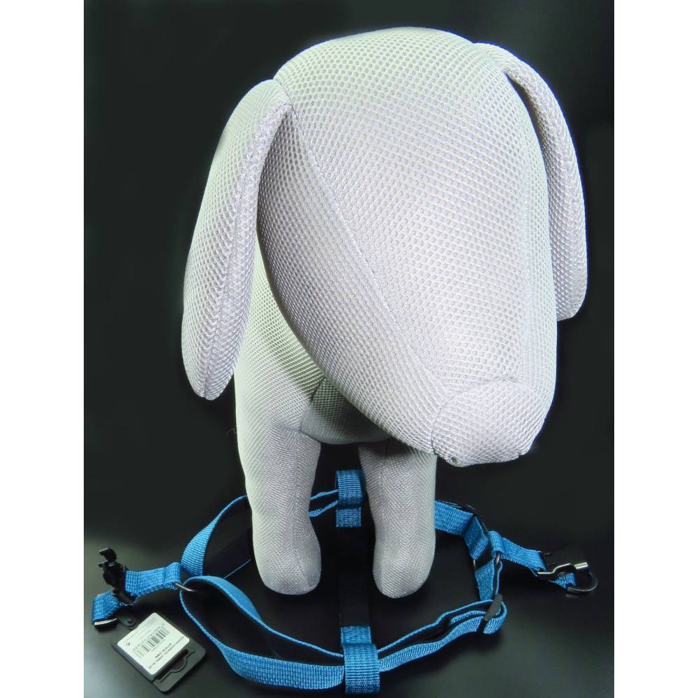 Flamingo - Harnais Jannu bleu taille XL 60-90 cm 25 mm pour chien - Imagen 2