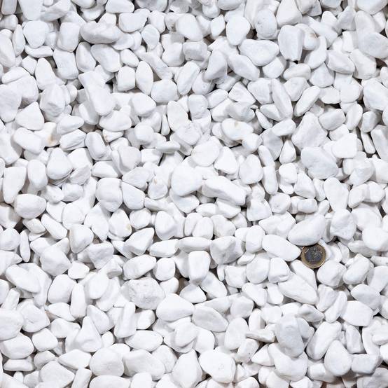 RO'MA Nature - Galet Blanc Pur 16-25 mm - Lot de 35 sacs de 20 kg (10,5 m²) - RO'MA NATURE - Image 2