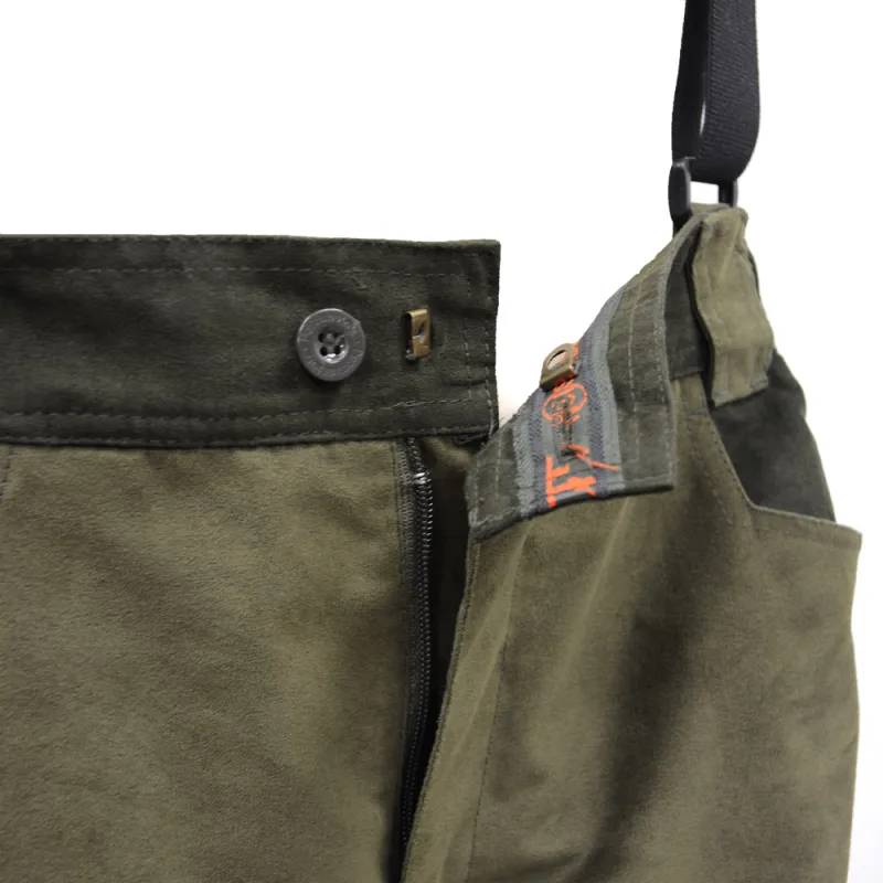 Salopette Grand Nord polyester polaire kaki marron Percussion - Image 7
