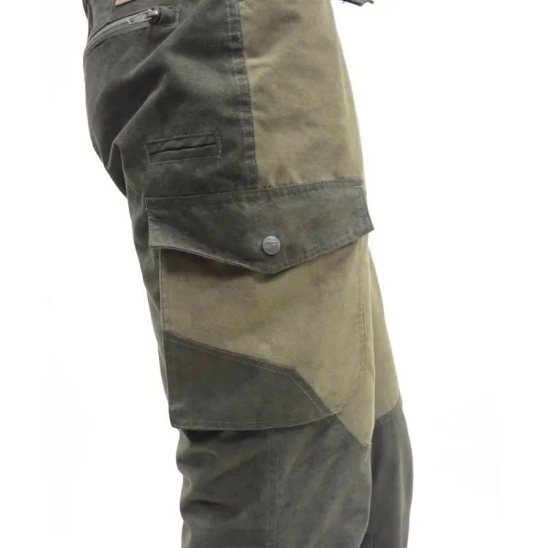 Salopette Grand Nord polyester polaire kaki marron Percussion - Image 4