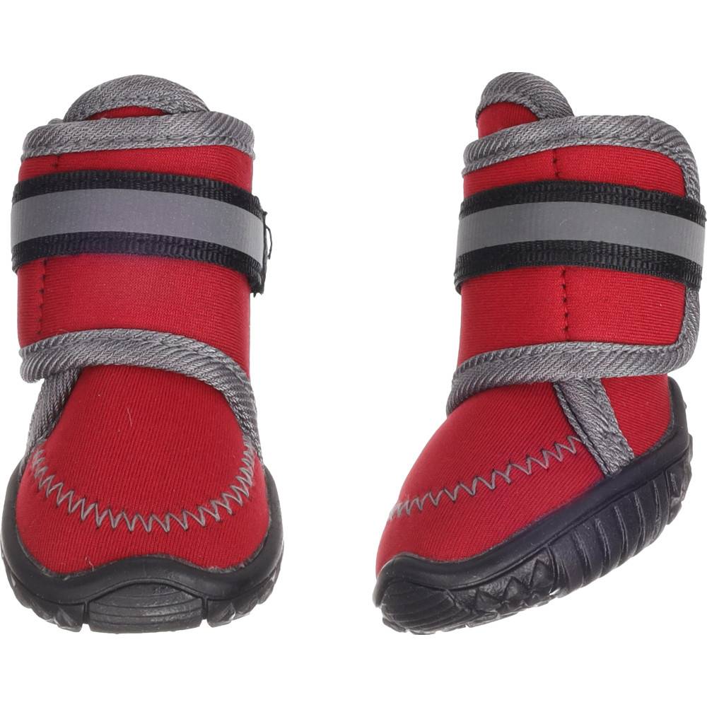 Chaussures Kajan Rouge XS 6.4 x 5.2 cm. 2 pièces pour chien - Image 3