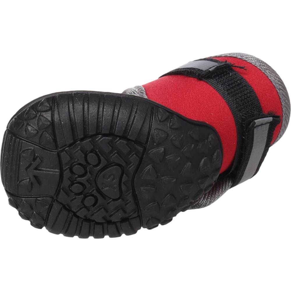 Chaussures Kajan Rouge XS 6.4 x 5.2 cm. 2 pièces pour chien - Image 2