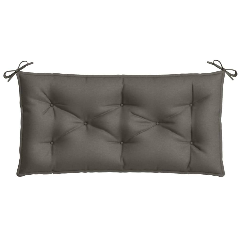 ComfortXL - Coussins pour banc avec dossier Tissu Durable Rembourrage Moelleux pour Salon de Jardin Gris Foncé 100x50 cm – ComfortXL Outdoor Living - Image 6