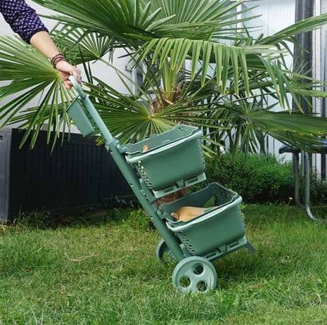 Mv Industries - Chariot Kaba sans panier , Couleur Taupe/Beige - Imagen 9