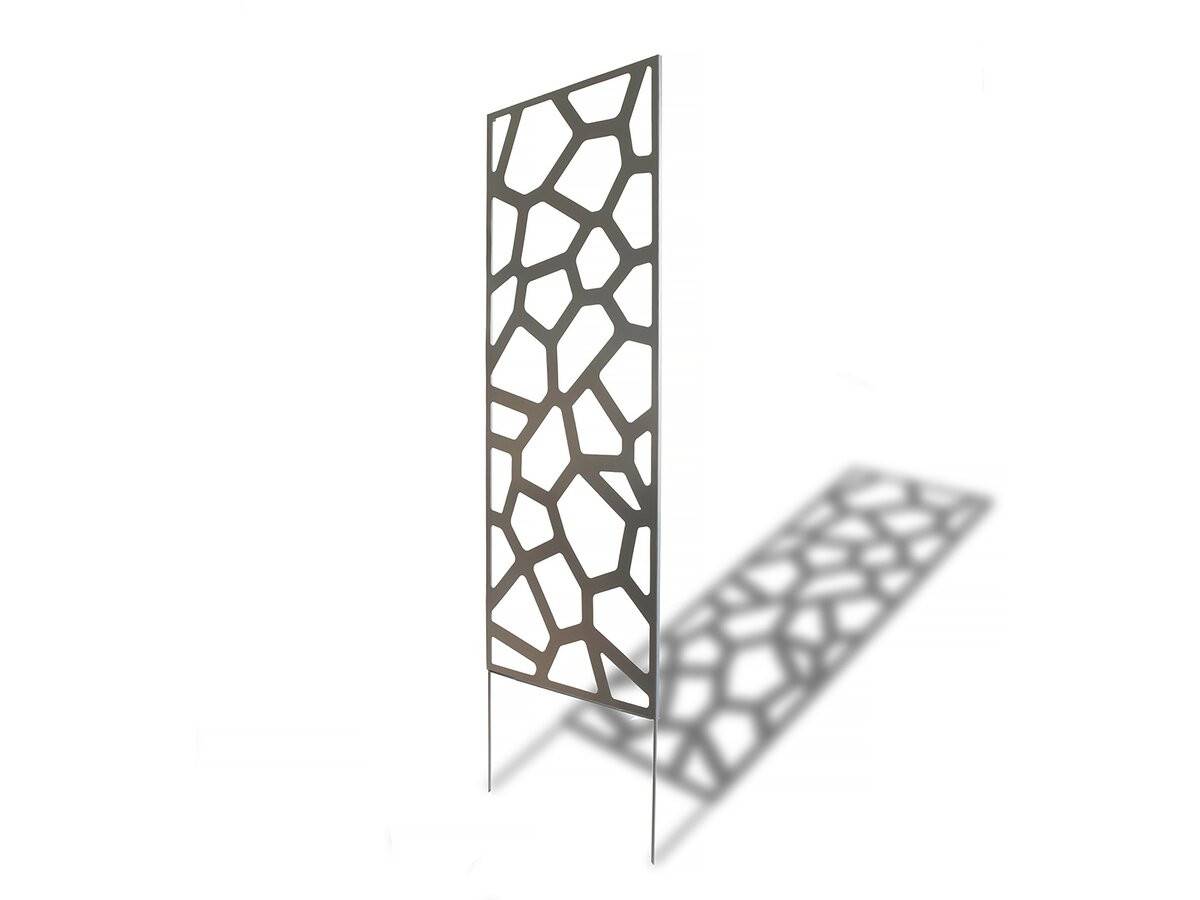 Nortene - Panneau Décoratif - " Stone" - Lot De 4 - 0.60 X 1.50 M - Taupe -nortene - Image 4