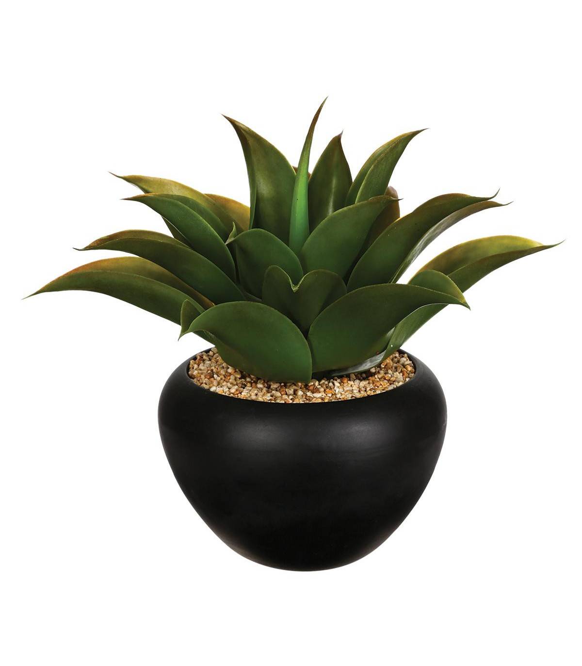 Plante artificielle Aloe vera Pot en céramique H 37 cm - Imagen 1