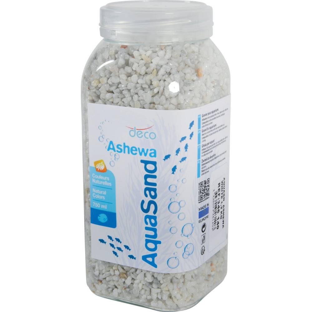 Gravier pour aquariums blanc 750 ml - Imagen 2