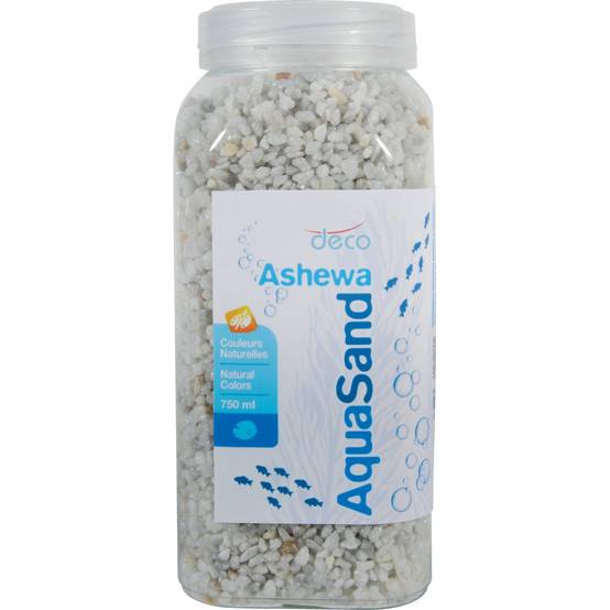 Gravier pour aquariums blanc 750 ml - Image 1