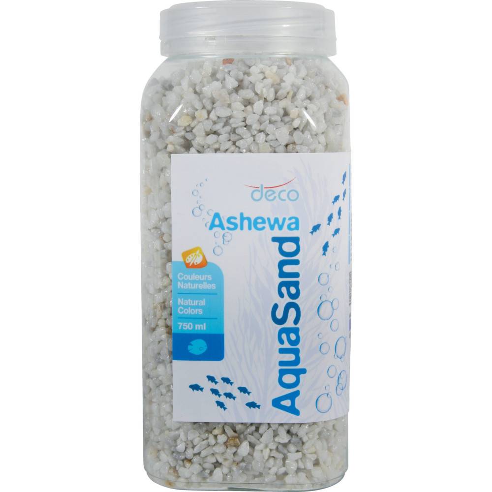 Gravier pour aquariums blanc 750 ml - Imagen 1