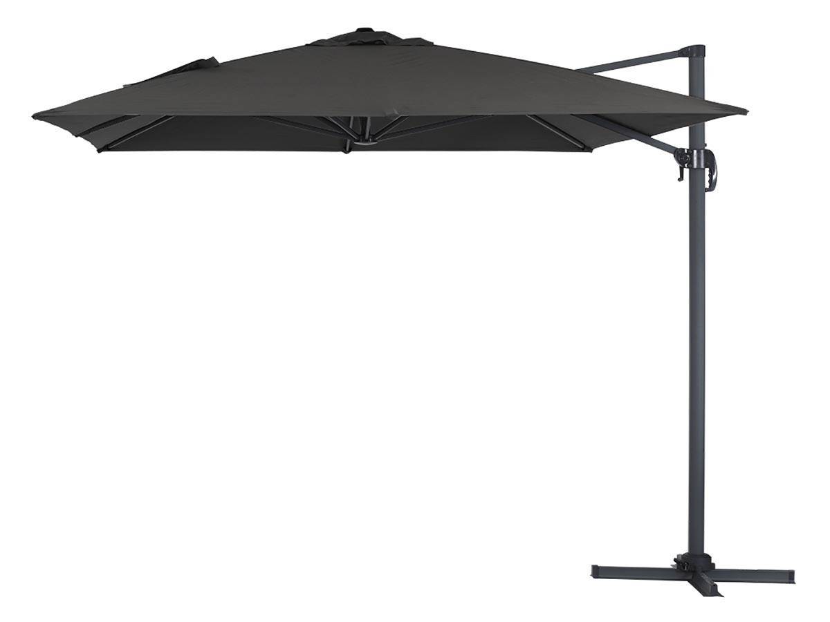 Habitat Et Jardin - Parasol De Jardin Déporté En Aluminium "sun 4" - 3 X 4 M - Noir -habitat Et Jardin - Imagen 1