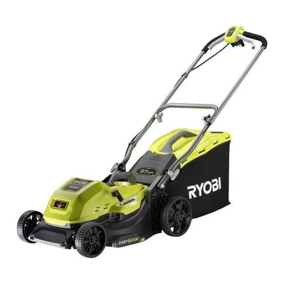 Ryobi - Tondeuse électrique filaire Rlm3715a 1500W - 37 cm RYOBI