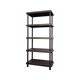 Dmora - Armoire d'extérieur Incourt, Etagère d'extérieur, Armoire polyvalente avec 3 étagères, 100% Made in Italy, Anthracite, 82x40h165 cm - Dmora - Imagen 8