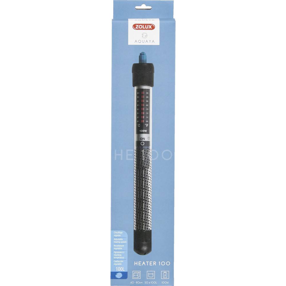 Zolux - Chauffage d'aquarium heater 100 zolux 100 W longueur 27 cm - Image 3