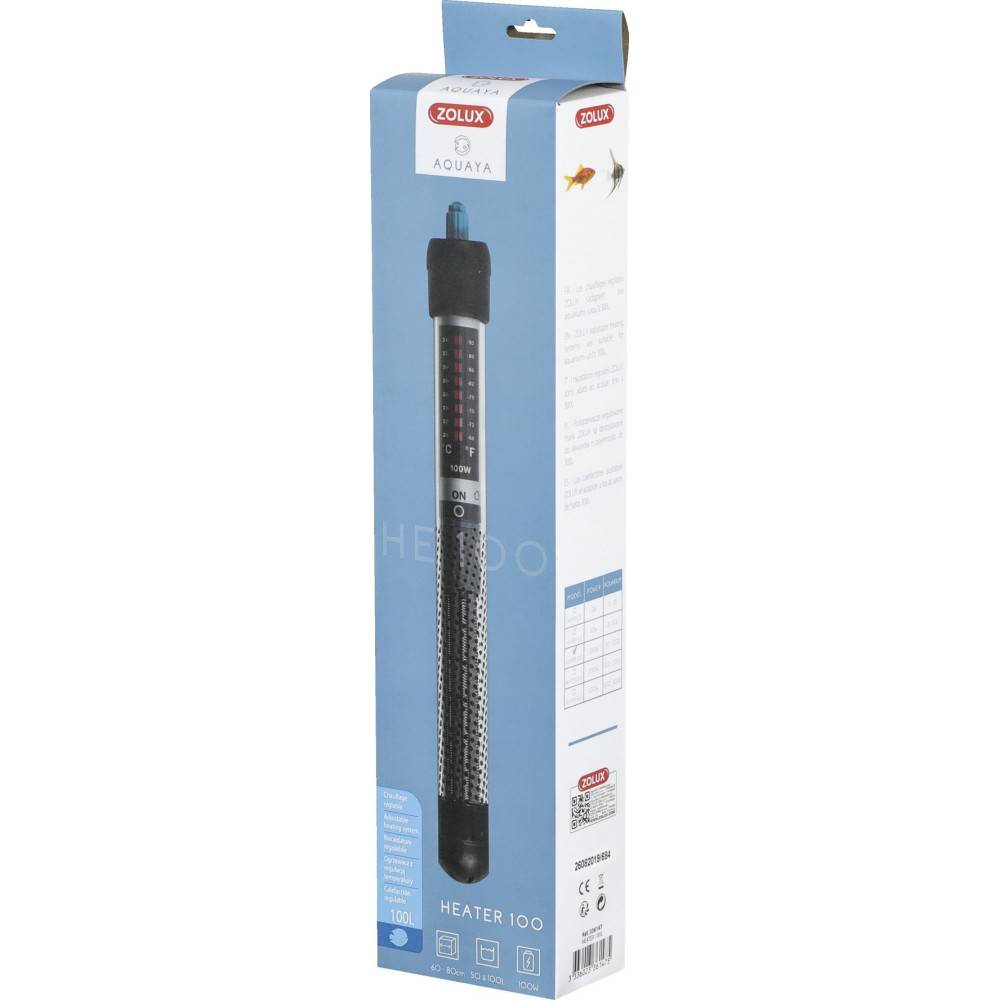 Zolux - Chauffage d'aquarium heater 100 zolux 100 W longueur 27 cm - Image 4