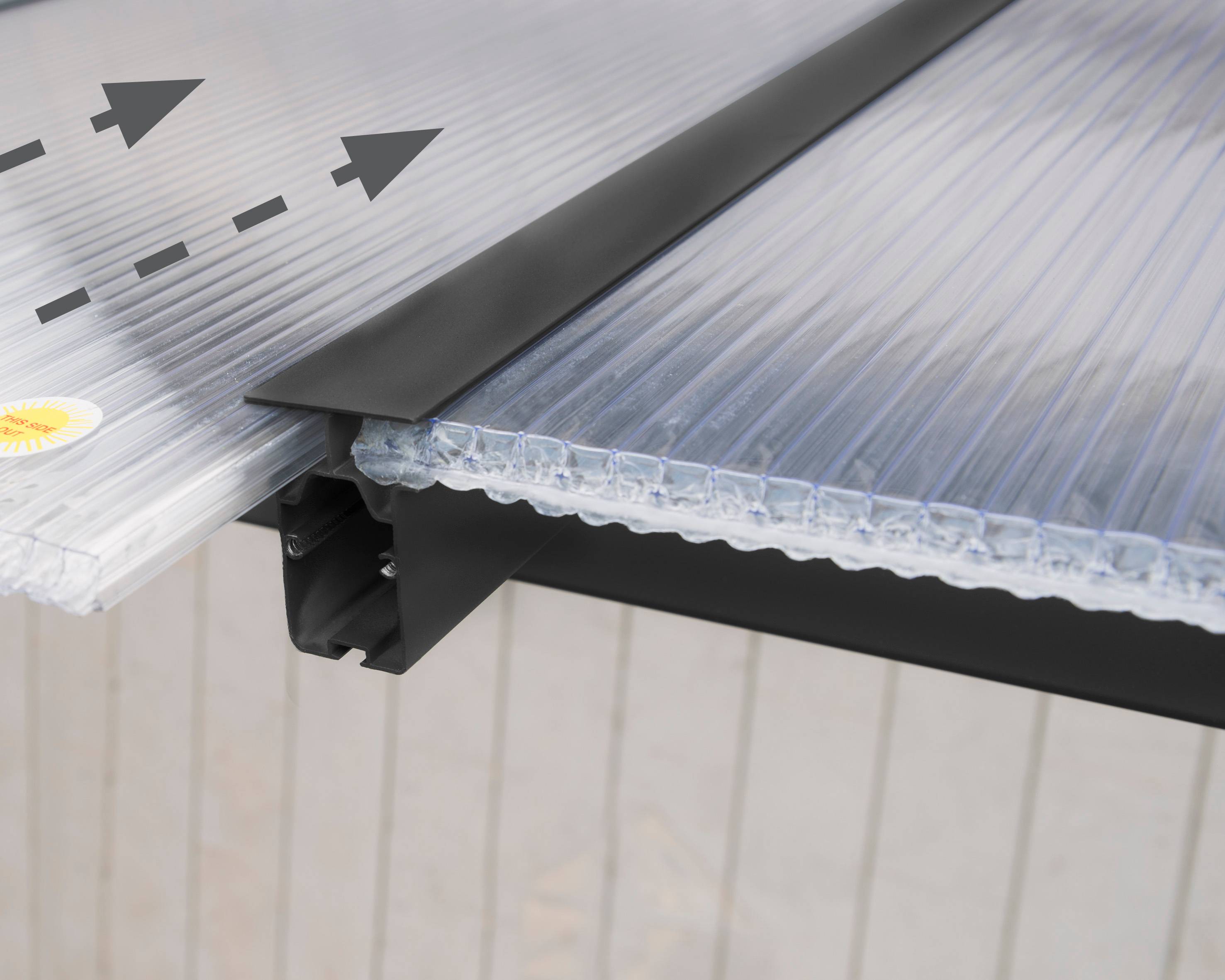 Canopia - Canopia Pergola Olympia 3X9,8 Grise - Imagen 3