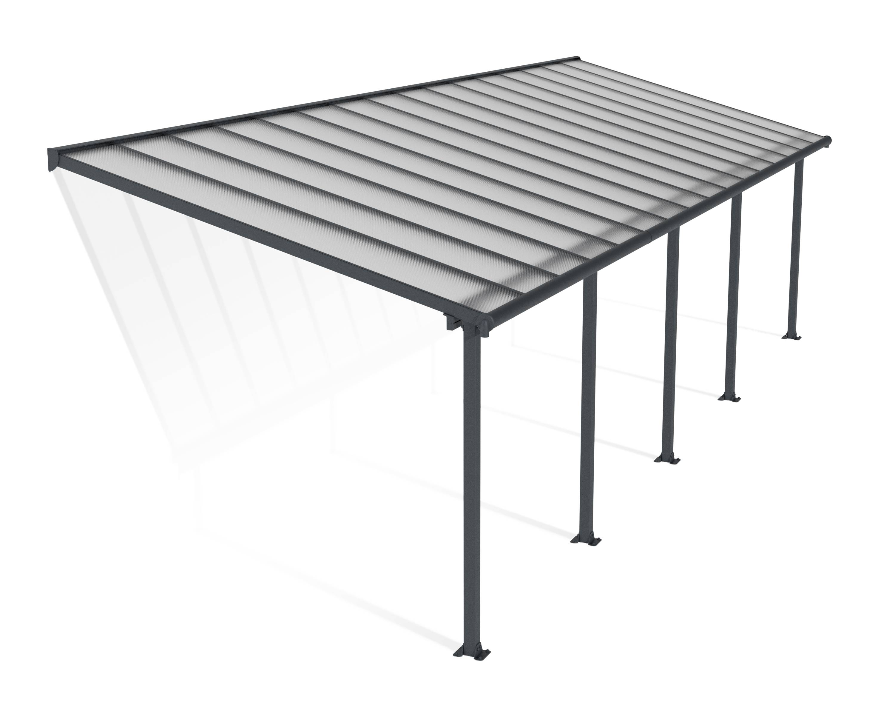 Canopia - Canopia Pergola Olympia 3X9,8 Grise - Imagen 1