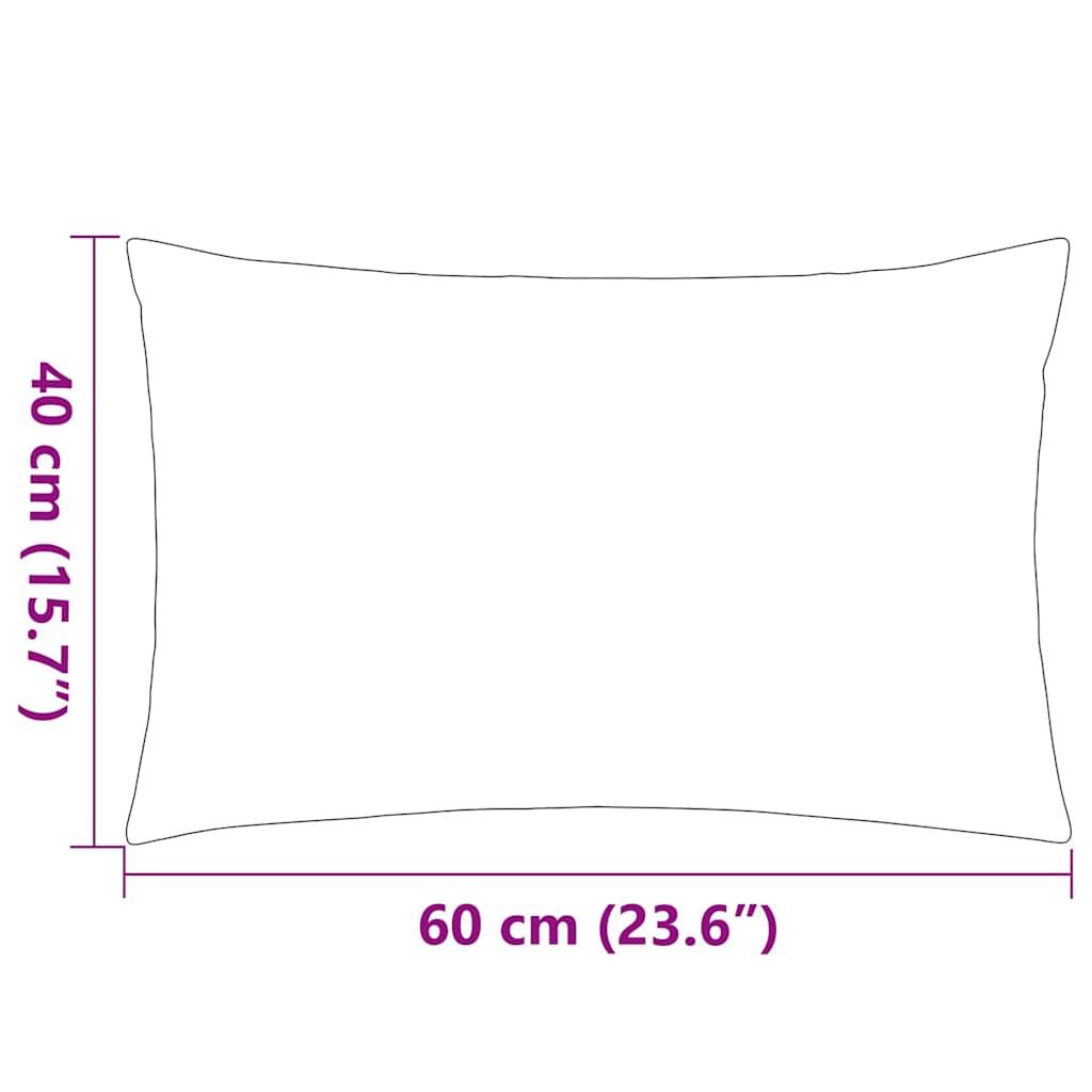Coussin galette polyester vert  60 x 40 cm  - Prolenta premium p341.1 - Image 6