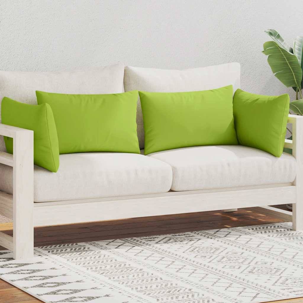 Coussin galette polyester vert 60 x 40 cm - Prolenta premium p341.1 - Image 1