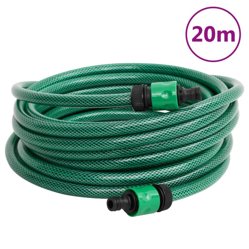 PANGIVO - Enrouleur de tuyau acier galvanisé et PVC vert 40.5 x 34.5 x 47 cm - PANGIVO - Image 8