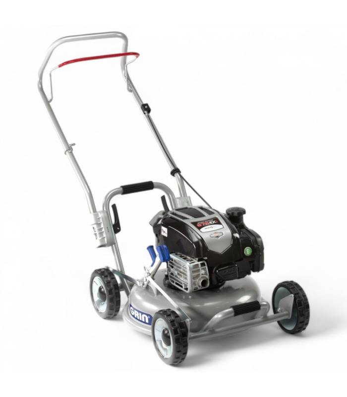 Grin - Tondeuse à gazon 46 cm, 800 m², Mulching haute performance, Briggs  Stratton - GRIN HM46 - Image 2