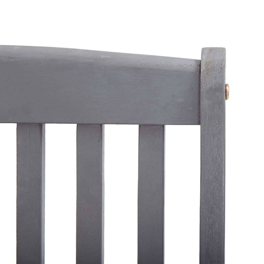 Vidaxl - Chaises pliables d'extérieur lot de 2 Bois d'acacia solide vidaXL 46333 - Imagen 5
