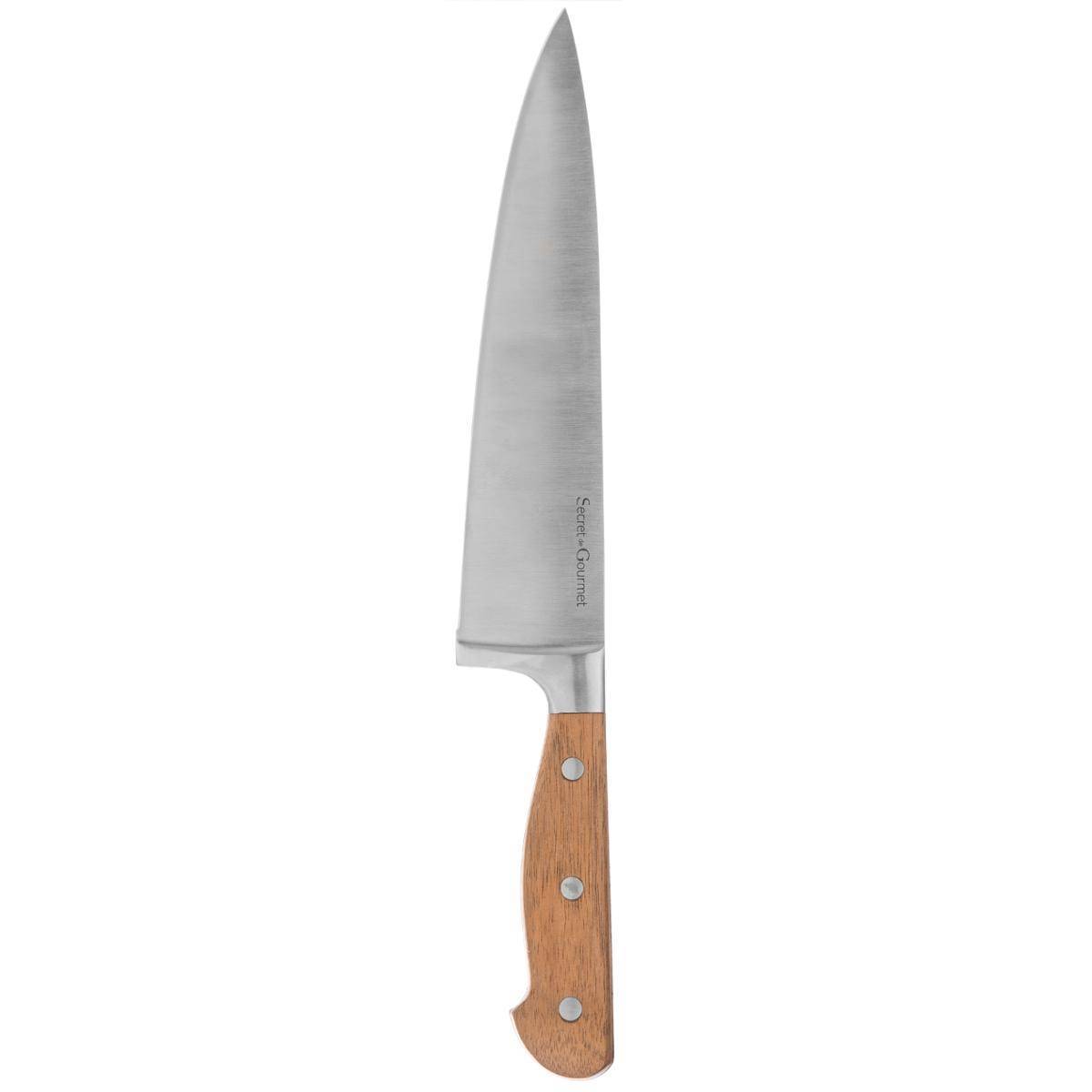 Couteau de chef acier "Elegancia" lame 22cm - 5five
