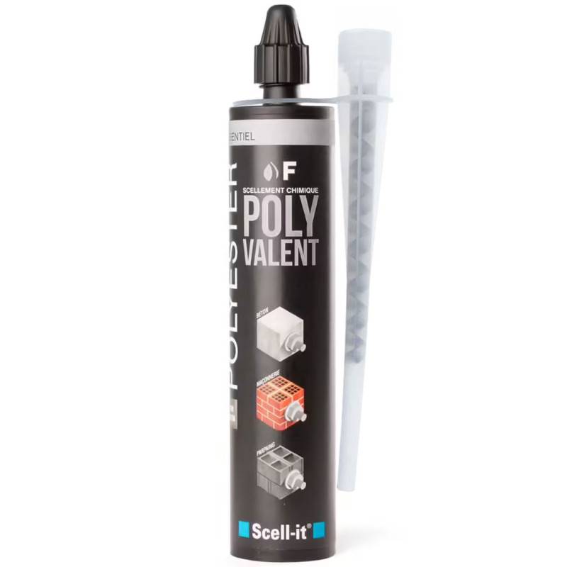 SCELL-IT Scellement chimique ton béton polyvalent F 300ml
