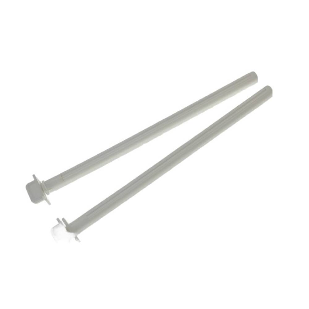 2 Perchoirs plastique blanc de 21.5 cm, pour oiseaux - Image 5