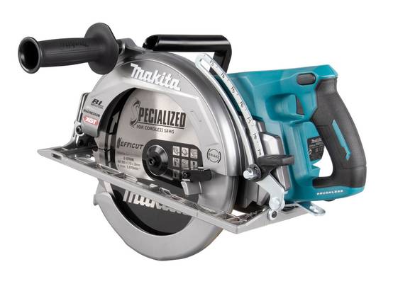 Scie circulaire sans fil à poignée arrière 260 mm MAKITA sans batterie - RS002GZ - Image 4
