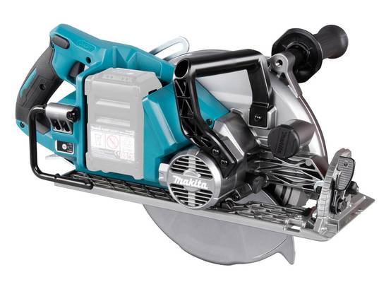 Scie circulaire sans fil à poignée arrière 260 mm MAKITA sans batterie - RS002GZ - Image 2