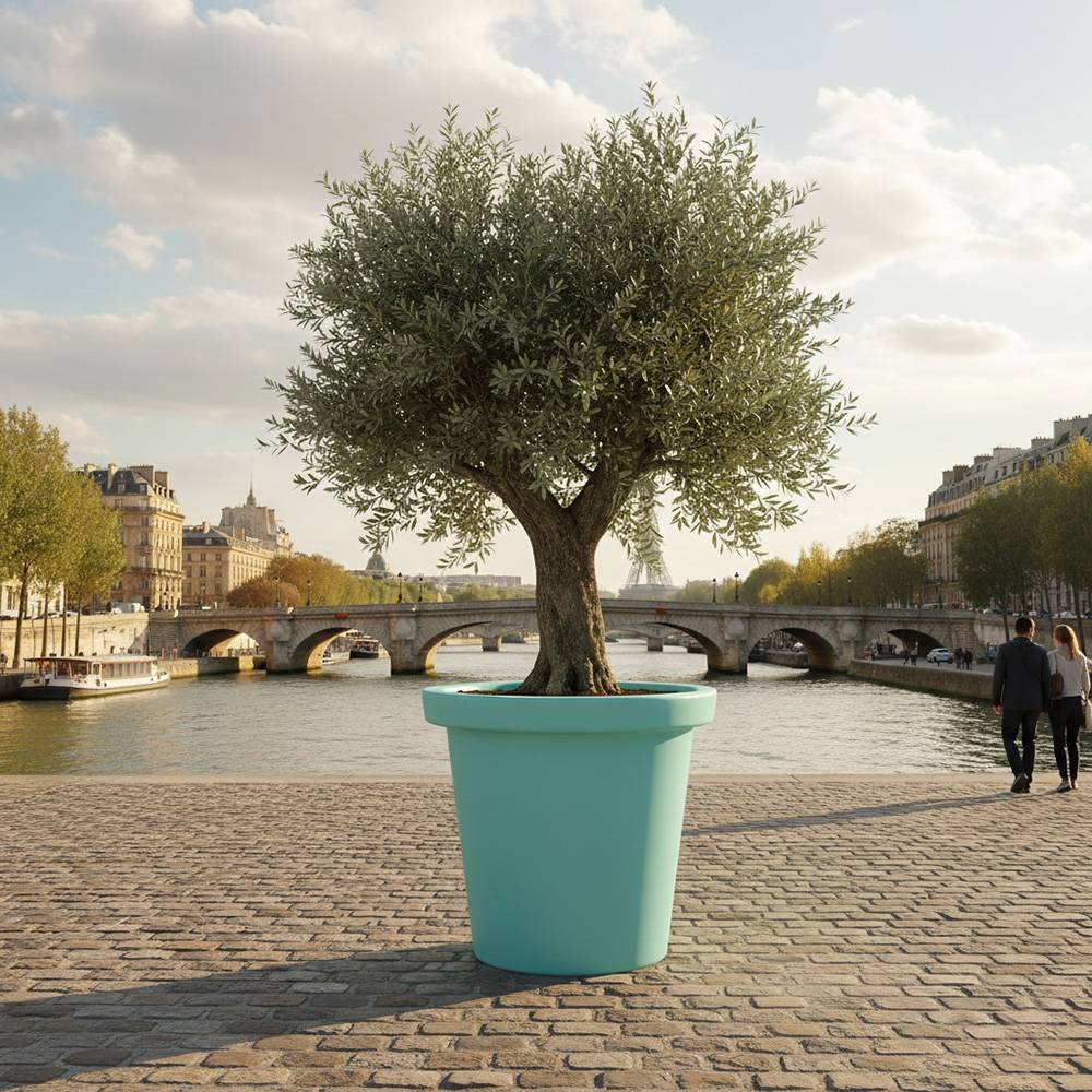 Pot de fleurs 420l delight - plast'up rotomoulage - Image 3